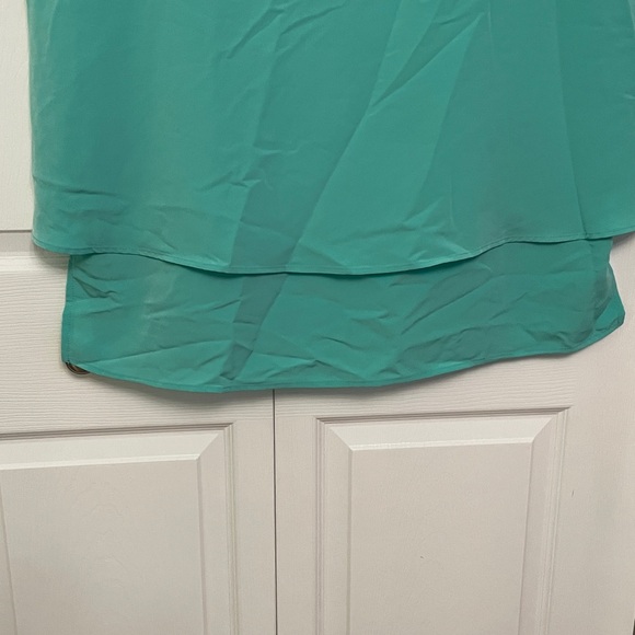 NWT DG2 by Diane Gilman Double Front Layer Dressy Tank Top Blouse XL - Picture 4 of 14